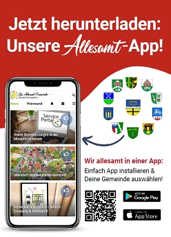Plakat Allesamt-App mit QR-Code Plakat Allesamt-App mit QR-Code © Samtgemeinde Oldendorf-Himmelpforten